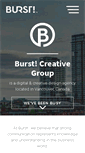 Mobile Screenshot of burstcreativegroup.com